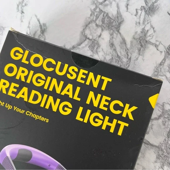 Glocusent Book Light in Purple, NWT - Picture 7 of 8